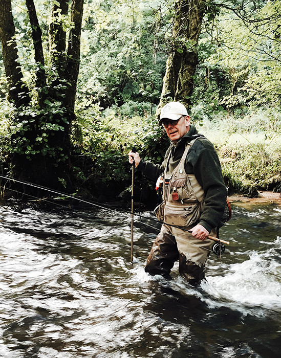 Wading gear is essential