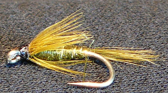 Olive nymph- fish it downstream